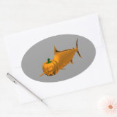 Sticker Ovale Espadon (Enveloppe)