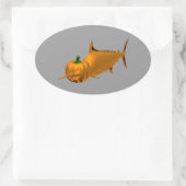 Sticker Ovale Espadon (Sac)