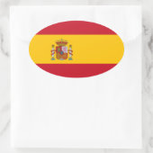 Sticker Ovale Espagne (Sac)