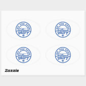 Sticker Ovale Est-Ce Que Vous Déplacez Même ? (Feuille)