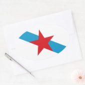 Sticker Ovale Estreleira Gallega (Enveloppe)