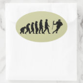 Sticker Ovale Évolution (Sac)