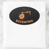 Sticker Ovale Excentrique (Sac)