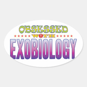 Sticker Ovale Exobiologie 2 observée