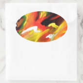 Sticker Ovale Expressionism (Sac)