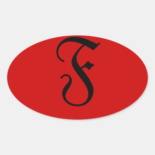 STICKER OVALE F (Devant)