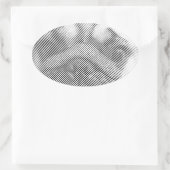 Sticker Ovale Face carlin (Sac)