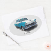Sticker Ovale Fairlane 1955 (Enveloppe)