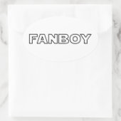 STICKER OVALE FANBOY (Sac)