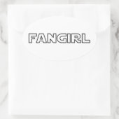 STICKER OVALE FANGIRL (Sac)