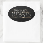STICKER OVALE FANTASTIQUE BEASTS ET WHERE TO FIND THEM™ (Sac)