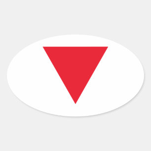 Sticker Ovale Fierté cuir queer
