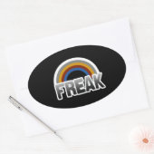 Sticker Ovale Fierté des marginals (Enveloppe)