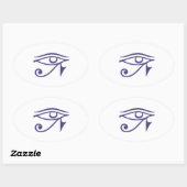 Sticker Ovale Fierté gothique (Feuille)