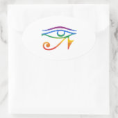Sticker Ovale Fierté gothique (Sac)