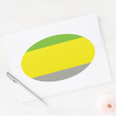 STICKER OVALE FIERTÉ LITHROMANTIQUE (Enveloppe)