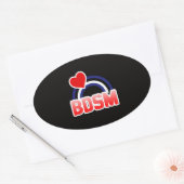 Sticker Ovale Fierté S / M (Enveloppe)