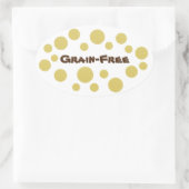 Sticker Ovale Fierté Sans Grain (Sac)