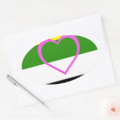 STICKER OVALE FIERTÉ SKOLIOSEXUELLE (Enveloppe)