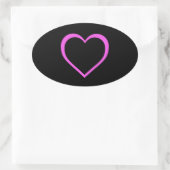 Sticker Ovale Fierté skoliosexuelle (Sac)