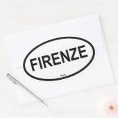 STICKER OVALE FIRENZER (Enveloppe)