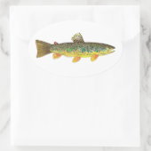 Sticker Ovale Fishing (Sac)