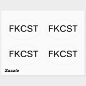 STICKER OVALE FKCST (Feuille)