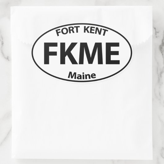 Sticker Ovale FKME Bumpah Stickah (Sac)