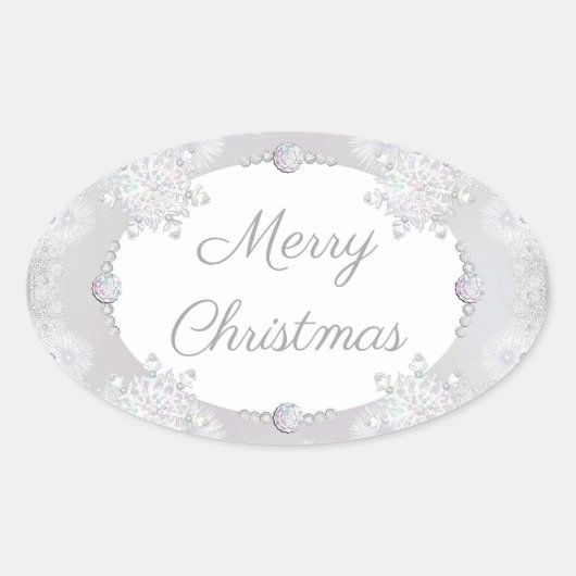 Sticker Ovale Flèche blanche (Devant)