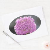 Sticker Ovale Fleurs pour tous (Enveloppe)