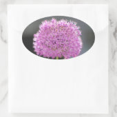 Sticker Ovale Fleurs pour tous (Sac)