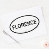 STICKER OVALE FLORENCE (Enveloppe)