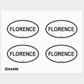 STICKER OVALE FLORENCE (Feuille)
