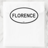 STICKER OVALE FLORENCE (Sac)