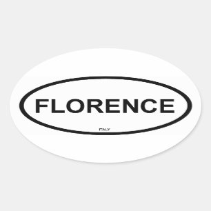 STICKER OVALE FLORENCE