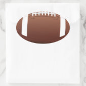 Sticker Ovale Football (Sac)