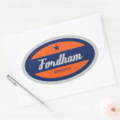 Sticker Ovale Fordham (Enveloppe)