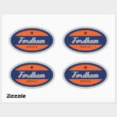 Sticker Ovale Fordham (Feuille)