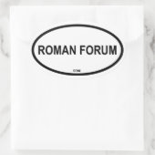 STICKER OVALE FORUM ROMAN (Sac)