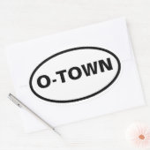 Sticker Ovale FOUR Oakland "O-town" (Enveloppe)