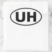 Sticker Ovale FOUR University Hills "UH" (Sac)