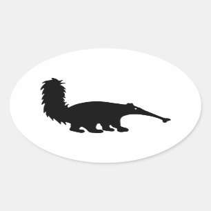 Sticker Ovale Fourmilier