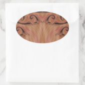 Sticker Ovale Fractale 404 (Sac)