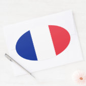 Sticker Ovale France (Enveloppe)