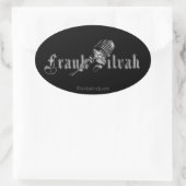 Sticker Ovale Frank Silvah Edition (autocollant) (Sac)