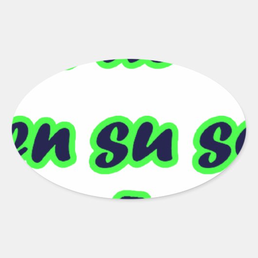 Sticker Ovale Frases master 14.09 (Devant)