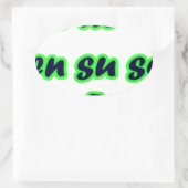 Sticker Ovale Frases master 14.09 (Sac)