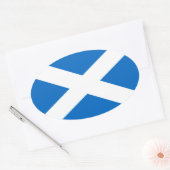 Sticker Ovale Freedom de Scotland (Enveloppe)
