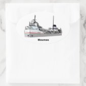 Sticker Ovale Freighter Maumee (Sac)