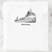 Sticker Ovale Freighter Mississagi (Sac)